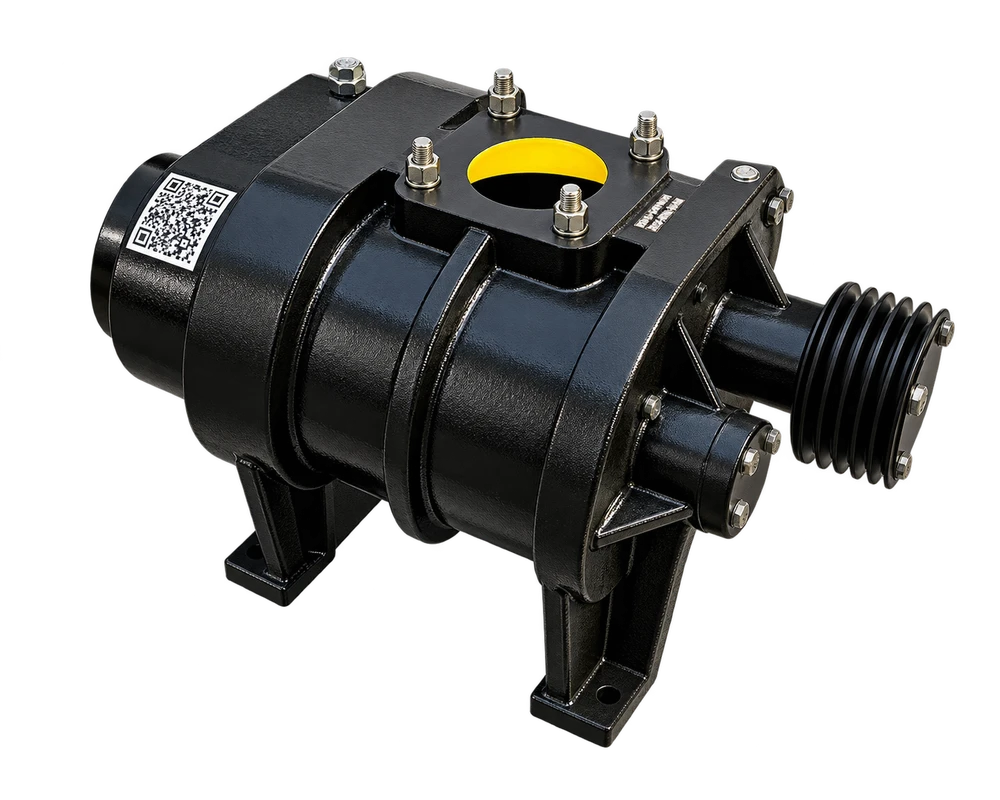 Vacuum blower configuration