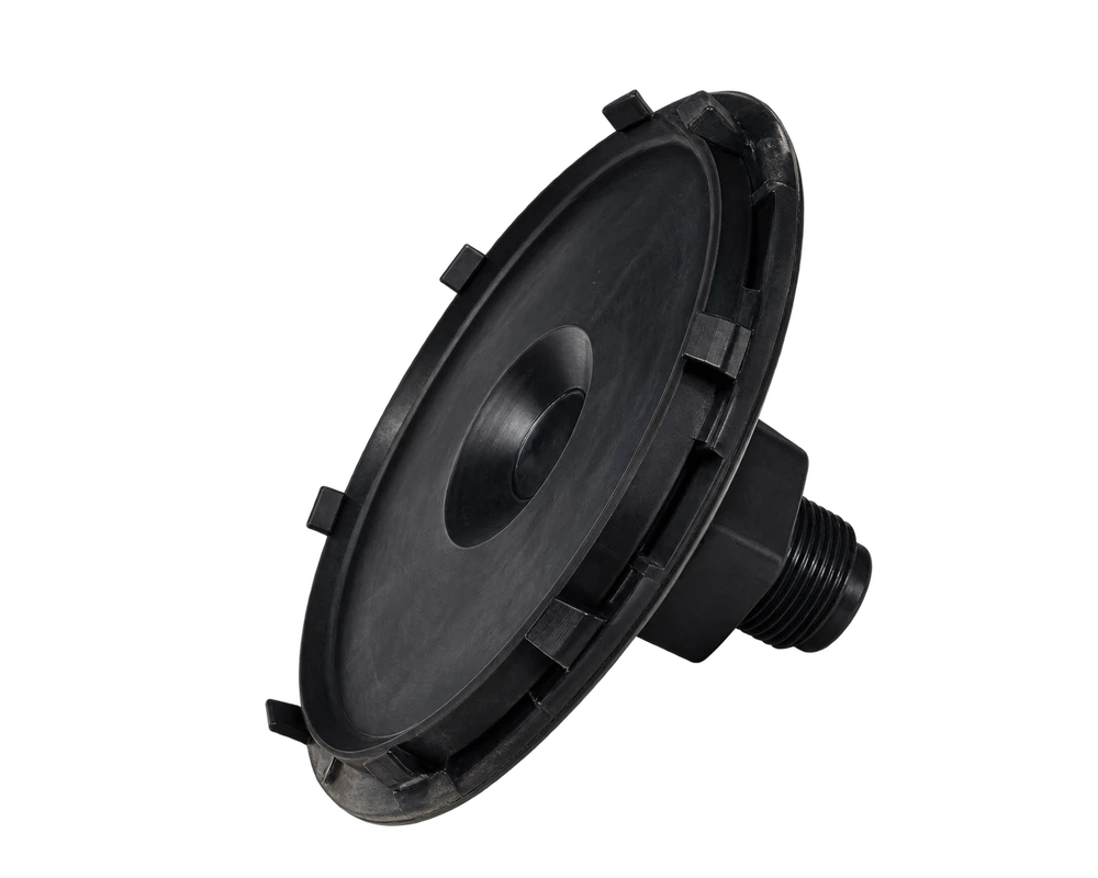 Peripheral discharge coarse bubble diffuser