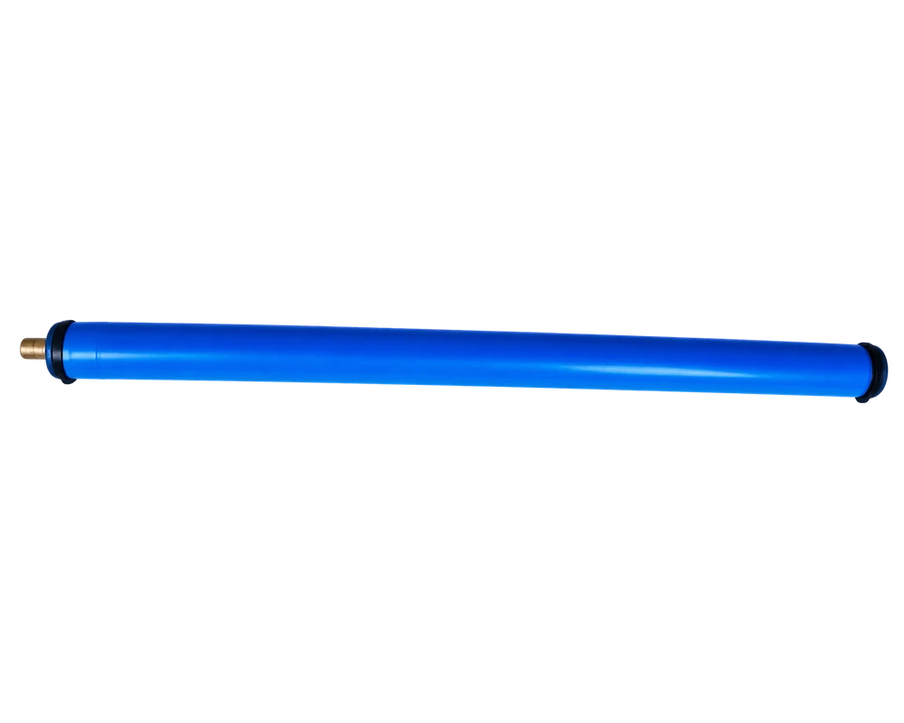 Fine bubble tube with blue support